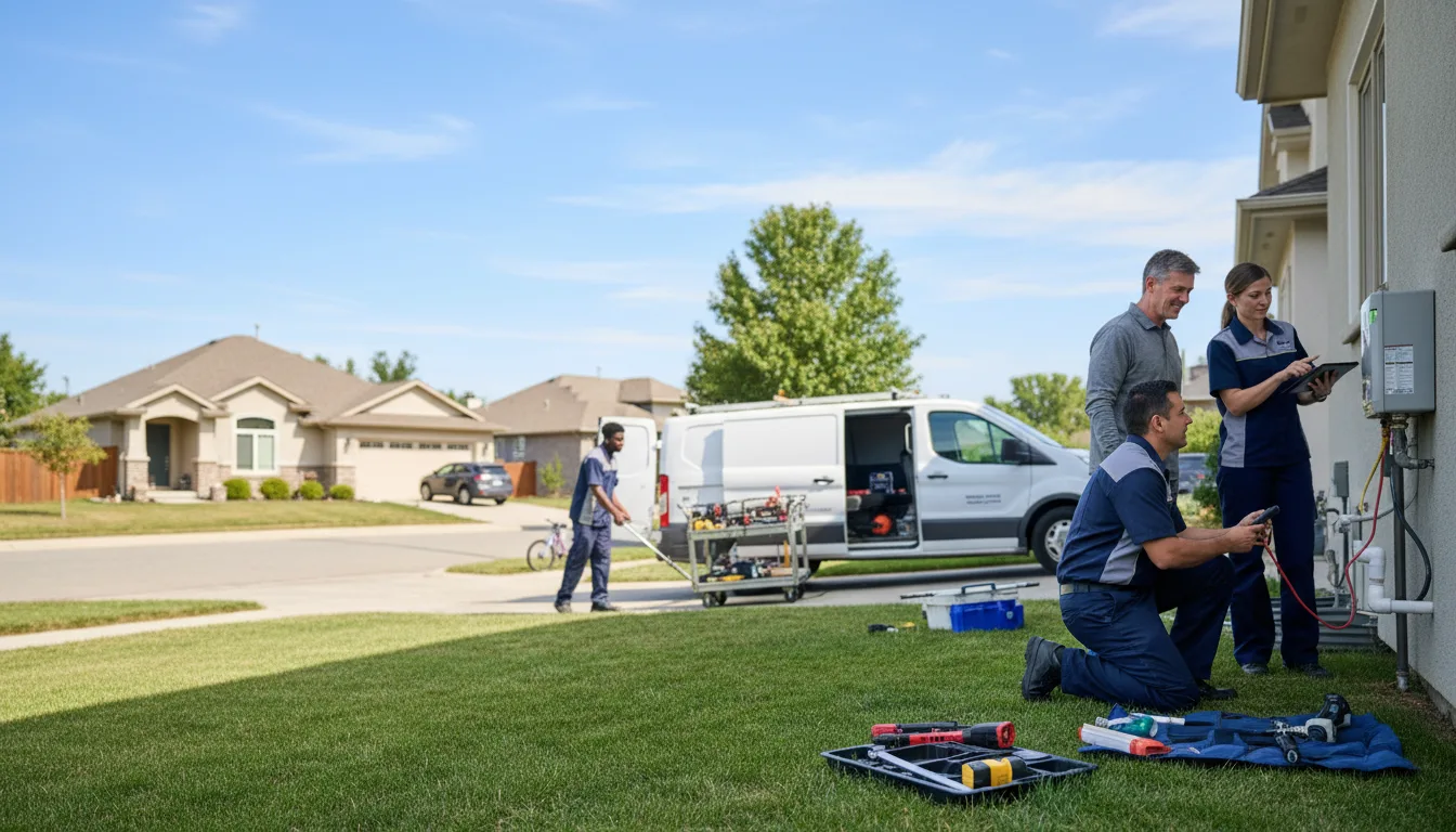 Tankless water heater service in State Farm, VA